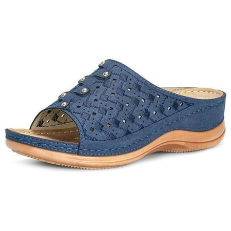 

Premium Orthopedic Toe Slippers Lightweight Non-slip Wedges Platform Sandals Women New