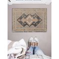 thumbnail image 4 of Great Zero Harlon Ivory & Blue 2' x 3' Accent Rug, 4 of 6