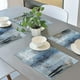 thumbnail image 3 of Abstract Art Painting Placemats Set Of 4 12x18 Inch Table Mats Modern Texture, 3 of 5
