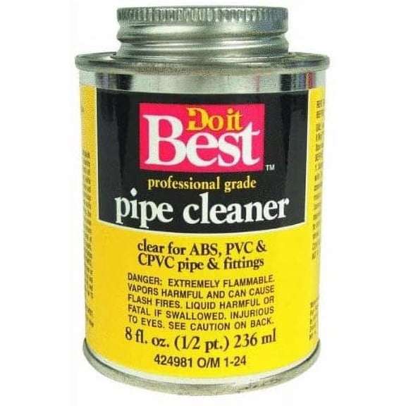 William H Harvey Pipe Cleaner Chemical - All Purpose Cleaner - 1/2 Pint