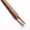 15# Brown, variant on 2 Pairs Flat Velvet Shoelaces: 1CM Wide Single Side Velvet Laces for Women - 47 inch / 120CM