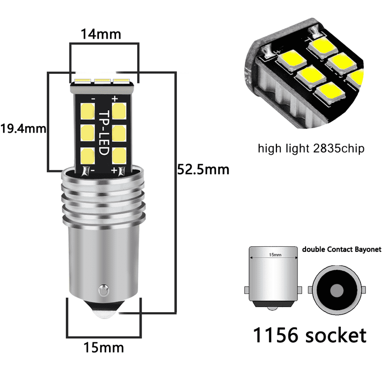 Super LED Tail Light Bulb for Suzuki 09471-12128, 09471-12083 12v