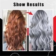 thumbnail image 3 of Tinte permanente en crema gris plateado para el cabello. Color gris claro de larga duración. Suave para todo tipo de cabello. 1 unidad., 3 of 5