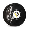 thumbnail image 1 of Ron Francis Autographié Pittsburgh Penguins Hockey Rondelle avec HOF Note, 1 of 2