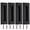 Stainless Steel Black (4 Pack)-6 Inch, variant on 6 Inch Stainless Steel Black (3 Pack A) Rectangular Recessed Finger Flush Pulls