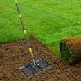 thumbnail image 4 of Colaxi Lawn Leveling Rake Ergonomic Handle Comfortable Grip Lawn Leveler Landscape Rake for Courtyard Golf Course Garden S, 4 of 7
