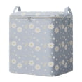 thumbnail image 4 of Bolsa de Almacenamiento de Edredón, Organizador de Almacenamiento de Ropa, Bolsa Móvil para Ropa de Cama 80L Azul, 4 of 9