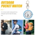 thumbnail image 3 of 2PCS Keychain Type Watches Simple Hanging Watch Mini Quartz Watch Festival Gift for Nurse Doctor Pink and Blue, 3 of 8