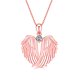 thumbnail image 1 of Collar de alas de ángel Colgante de alas de ángel Collar de piedra natal para joyería de mujer Wmkox8yi sjalhkljlk5666, 1 of 1