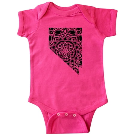 

Inktastic Nevada Silhouette Mandala Gift Baby Boy or Baby Girl Bodysuit