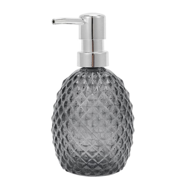 Dispensador de Jabón en Forma de Piña 11.84oz Tono Dorado Tono Plateado