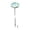 A, variant on Ceramic Butterfly Waterer with Metal Stake Colorful Shallow Pollinator Water Dish Decorative Garden Bird Bath Bowl for Outdoor Garden Yard Patio Lawn
