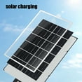 thumbnail image 4 of Fiudx Lámpara Solar de Pared, Led de Bajo Consumo, Iluminación Exterior Impermeable, Control Remoto Ajustable, Decoración Moderna para Patio, Fácil Instalación, Tamaño 35 X 13,5 X 3,5 Cm., 4 of 6