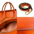 thumbnail image 4 of Pre-Owned GUCCI handbag shoulder bag leather orange gold ladies 674822 z4678 (Good), 4 of 5