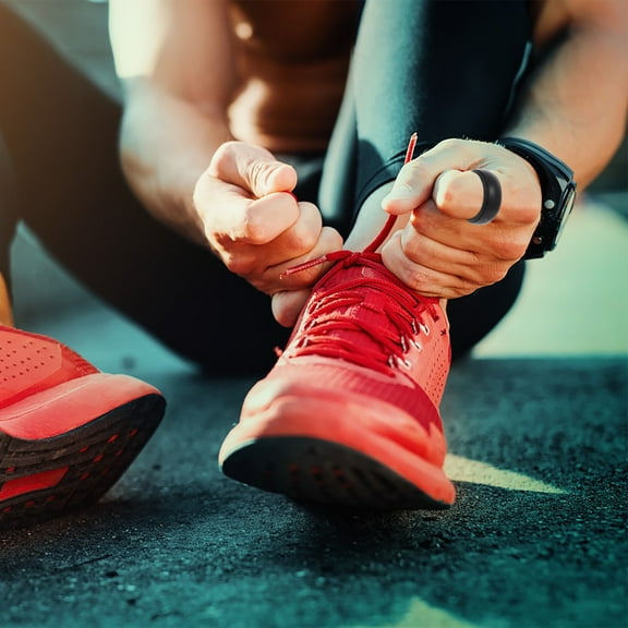 BESTYASH 4Pcs Black Silicone Sports Finger Rings Waterproof Flexible for Gym Workout Outdoor Use