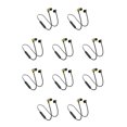 thumbnail image 3 of Sidaley Sport Headset Device Accessory Phones Headphone Gift Playing Birthday Earphone Cellphone Wireless Rechargeable Music Equipment negro+dorado 10piezas, 3 of 4