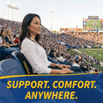 thumbnail image 5 of Goodyear Lumbar Pillow for Car, Memory Foam Back Pillow for Office Chair and Home, Relief with Support, Black, 5 of 9