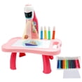 thumbnail image 1 of Proyector Para Niños, Mesa De Dibujo Artístico, Juguetes Para Niños, Tablero De Pintura, Escritorio, Artes Y Manualidades Para Niños, Entrenamiento De Pintura Methold FN006957-02, 1 of 4