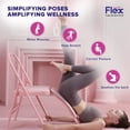 thumbnail image 4 of Folding Yoga Stretch Chair by Flex - Premium Yoga Support with Back Comfort | Stretch and Pose with Support | Ideal Foldable Yoga Chair for Home Practice, 4 of 7