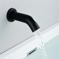 thumbnail image 6 of Sumerain Black Shower Faucet with Tub Spout,Tub and Shower Faucet Trim Kit with Rough in Valve,8 Inch Shower Head, Pressure Balance Cartridge, 6 of 10