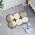 thumbnail image 3 of Alfombrilla de baño de tierra de diatomeas, alfombra de piso de ducha absorbente antideslizante de secado rápido, alfombra de baño lavable desodorizante antiincrustante para baño, cocina, 3 of 4