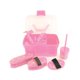 thumbnail image 1 of Lincoln - Kit de limpieza y aseo con estampado de estrellas para caballos (Rosa), 1 of 2