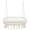 Cream White, variant on 2-Person Hammock Chair with Soft Cushion, Cream White, Solid