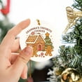 thumbnail image 2 of ViciArt Grandma’s Favorite Cookies Ceramic Ornament – Gingerbread House Christmas Tree Decor, 2 of 5