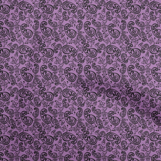 oneOone Cotton Flex Purple Fabric Block Craft Projects Decor Fabric Printed By The Yard 40 Inch Wide