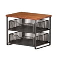 thumbnail image 2 of DOLITY Desktop Printer Stand Convenient Small Printer Table for Dorm Office Kitchen Style H, 2 of 9