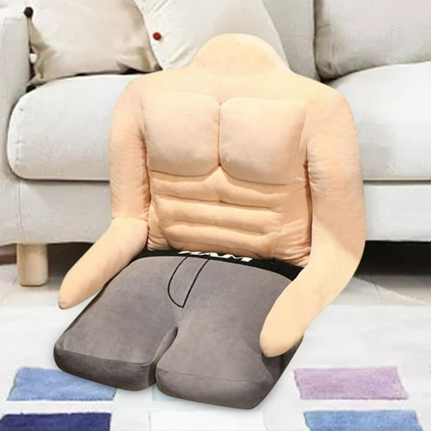 Almohada muscular de cuerpo completo con brazo almohada muscular para abrazar almohadas musculares para adultos felpa muscular almohadas de cuerpo Estilo A Baoblaze Almohada Muscular Cuerpo Completo B...