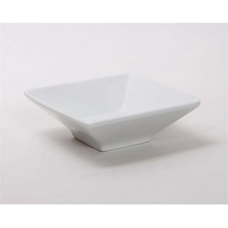 

Mini Footed Square Bowl 6.5 oz. - Porcelain White - 2 Dozen
