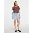 thumbnail image 3 of Time and Tru Women's Drapey Utility Shorts, 4" Inseam, Sizes XS-XXXL, 3 of 6