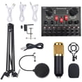 thumbnail image 2 of Sound Card, LiveSound Card Audio Mixer Podcast Equipment Audio Recording Equipments for Live Streaming Gaming Audio Mixer, 2 of 7