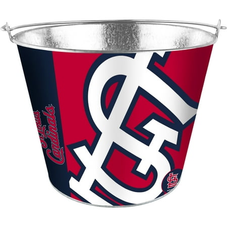 MLB St. Louis Cardinals 5 qt. Hype Metal Bucket