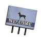 thumbnail image 1 of Gancho de pared de bienvenida Treasures Toy Terrier, triple Caroline's Treasures  BB5491TH68, 1 of 1
