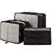 thumbnail image 3 of BAGAIL 6 Set Packing Cubes,3 Various Sizes Travel Luggage Packing Organizers(Black), 3 of 10