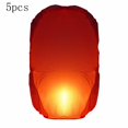 thumbnail image 1 of Linterna Kongming, lámpara de deseos ignífuga, especial para parejas en festivales, linterna de bendición, linterna de cielo grande, marcador gratuito, rojo, 5 piezas ER, 1 of 5
