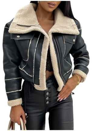 Fur Collared Leather Jackets