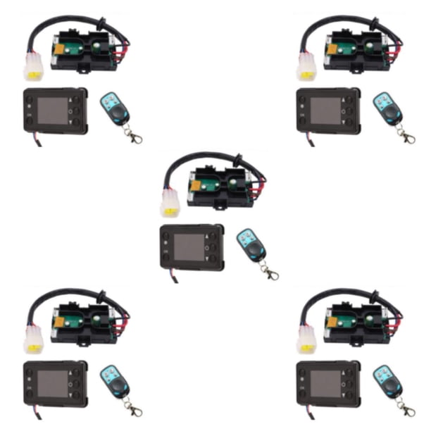 Kenally Controlador de calentador de interruptor LCD, suministros para coche, instalación práctica profesional multifuncional, placa base de Type2