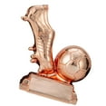 thumbnail image 1 of Trofeo de fútbol, ​​bota de fútbol, ​​estatua decorativa, adorno de escritorio, trofeo de resina para Recubrimiento de cobre, 1 of 9