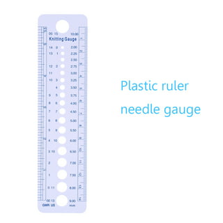 Rule Knitting Accessories Inch Inch Sewing Ruler Plastic Ruler
