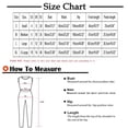 thumbnail image 5 of Blmnix Sleepwear Sets Pajama Set Sexy Pajama Cotton Pajamas Pjs Sleeveless Blue Short Square Neckline Wide-Leg Woman Pajama Set,XL, 5 of 5
