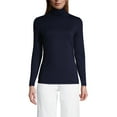 thumbnail image 3 of Lands' End Women's Lightweight Jersey Fitted Turtleneck, 3 of 3