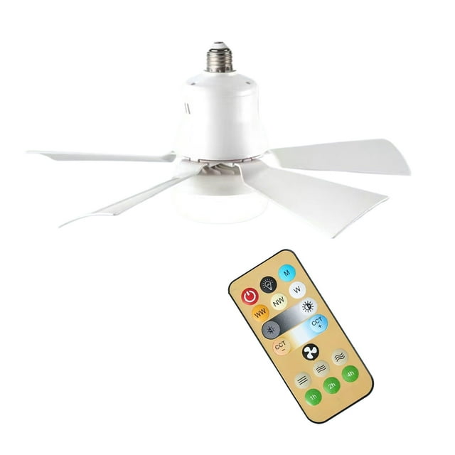 tredstone ABS Wireless Control Adjustable Wind Home Flame-retardant Cooling Fan Fans Electric Three Settings Fan Led Wireless Fan white
