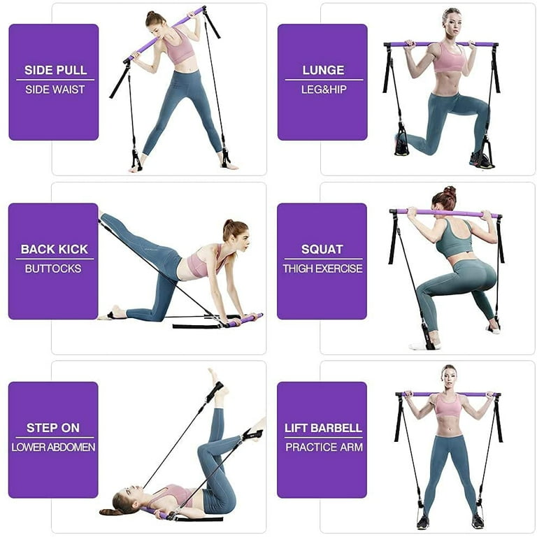Booty flex pilates workout bar hot sale