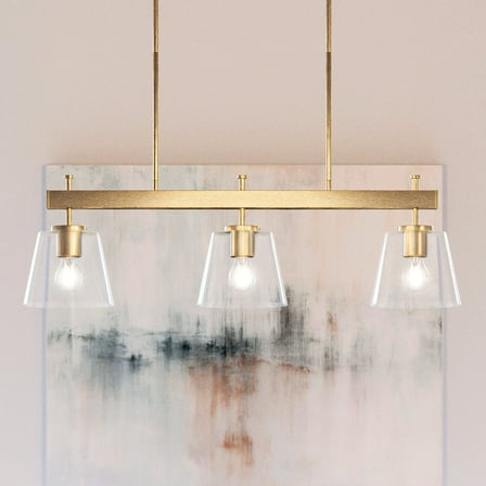 Luxury Traditional Chandelier, 11.875H x 40W, with Vintage Style, Olde Brass, UHP4381 by Urban Ambiance