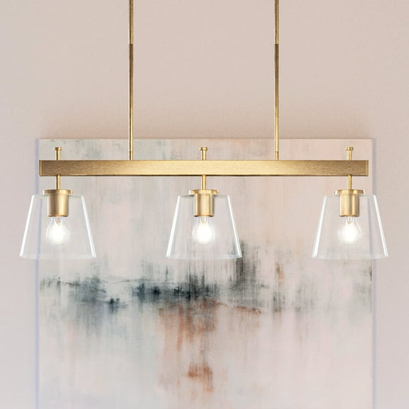 Luxury Traditional Chandelier, 11.875H x 40W, with Vintage Style, Olde Brass, UHP4381 by Urban Ambiance