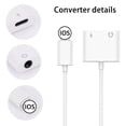 thumbnail image 5 of Adaptador Divisor 2 En 1 Para Iphone 7, Conector De Auriculares De 3,5Mm, Adaptador De Audio Aux, Convertidor De Cable Para Auriculares, Carga De Llamadas De Música Minnieouse EL011685-00, 5 of 5