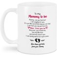 thumbnail image 3 of Coffee Mug For Expecting Mother From The Bump I Can Hardly Wait To Be In Your Arms Footprint Gifts Ideas For New Mom 11 15oz Ceramic White Cup For Christmas, 3 of 7